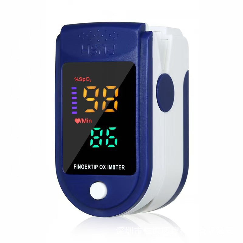 English cross-border foreign trade LK87LK89 Gemstone Oximeter pulse oximeter for home use, blood oxygen saturation monitoring, and heart rate monitoring.