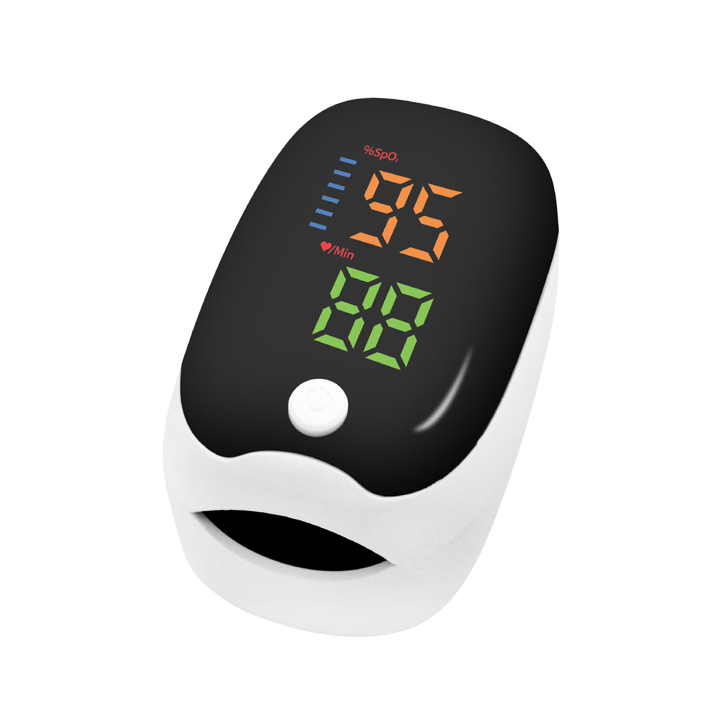 English cross-border foreign trade LK87LK89 Gemstone Oximeter pulse oximeter for home use, blood oxygen saturation monitoring, and heart rate monitoring.