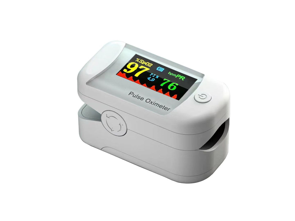 English cross-border foreign trade LK87LK89 Gemstone Oximeter pulse oximeter for home use, blood oxygen saturation monitoring, and heart rate monitoring.