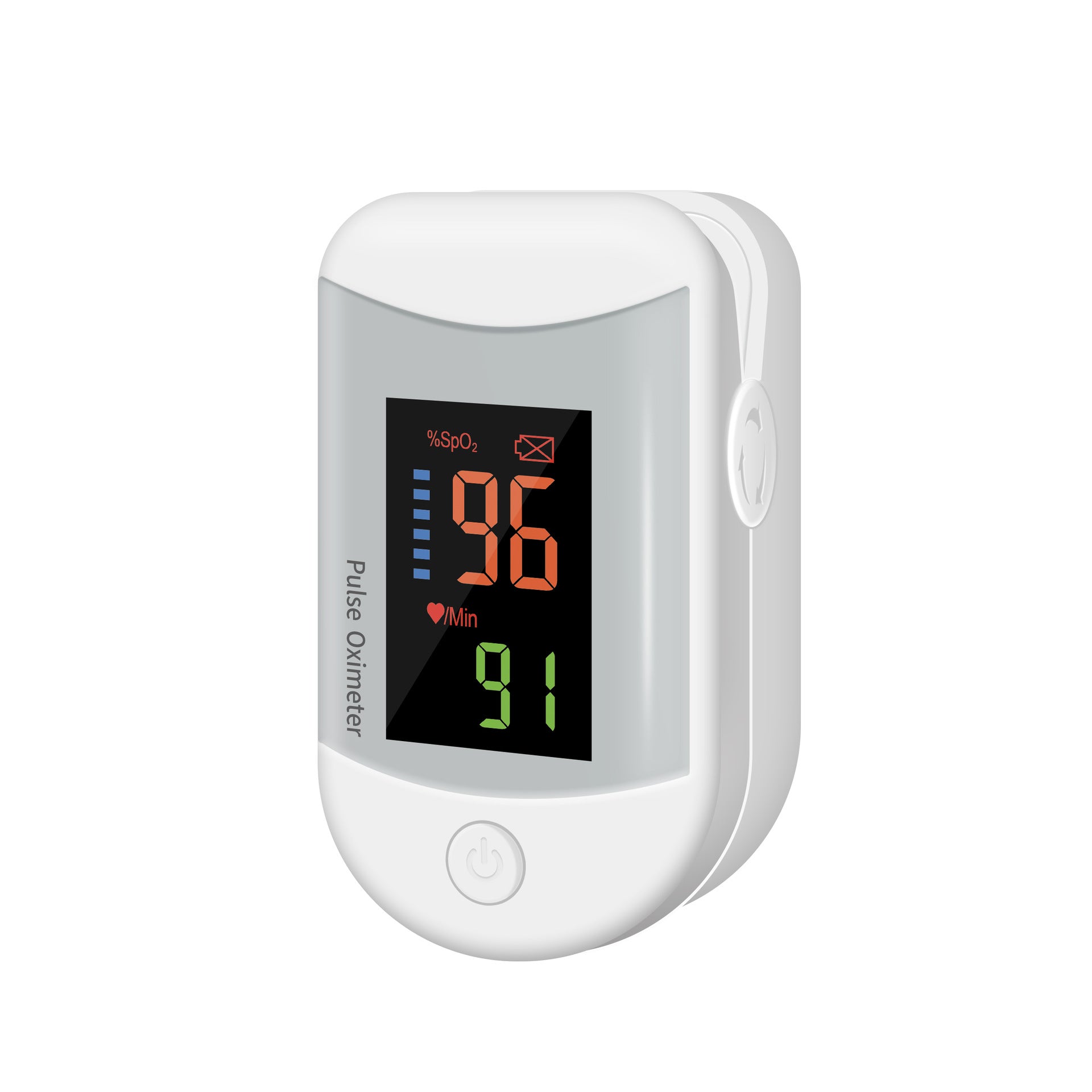 English cross-border foreign trade LK87LK89 Gemstone Oximeter pulse oximeter for home use, blood oxygen saturation monitoring, and heart rate monitoring.
