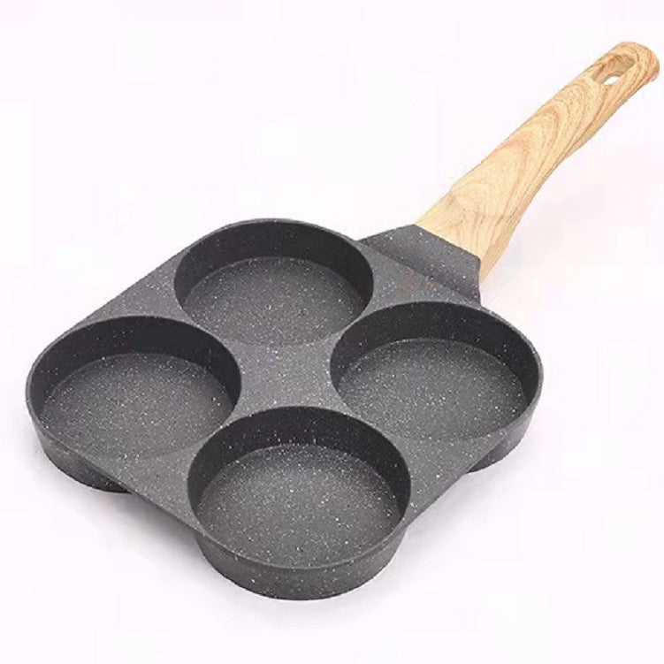 Source non-stick pan frying pan multi-functional breakfast frying pan home frying pan induction cooker gas stove special flat frying pan