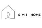 Logo of S M I Home with a minimalistic design on a white background