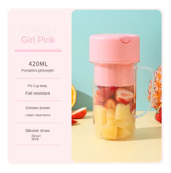 Portable Crusher Juicer Cup