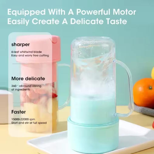 Portable Crusher Juicer Cup