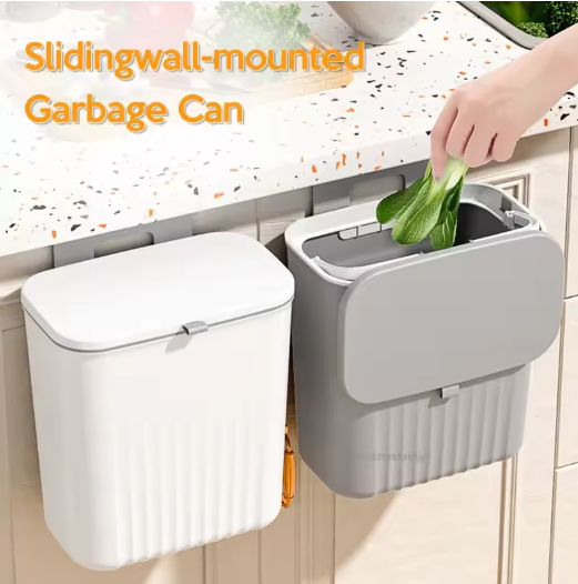 Wall-mounted Trash Bin