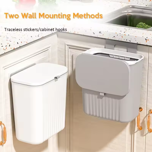 Wall-mounted Trash Bin