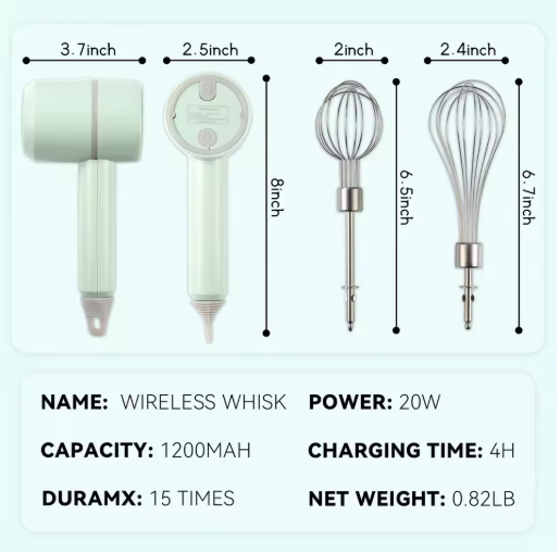 Wireless Hand Mixer